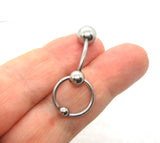 14G 12G 10G Male Genital Door Knocker Prince Albert PA Jewelry Genital Jewelry Surgical Steel Genital Jewelry - I Love My Piercings!