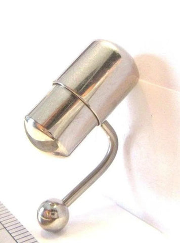 Clitorial Clit Hood Bar VCH Vertical Rose Gold Yellow Gold Multi Color Vibrating VCH Barbell Piercing Jewelry 14 gauge 14g - I Love My Piercings!