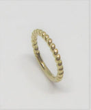 16G 14K Yellow Gold Lip Rook Tragus Daith Cartilage Ring 8mm diameter - I Love My Piercings!