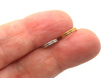 20G Gold Silver Nose Ring Hoop Nose Jewelry 20 Gauge 20 Gage Snap In Nose Hoop Hinged Nose Hoop Ring