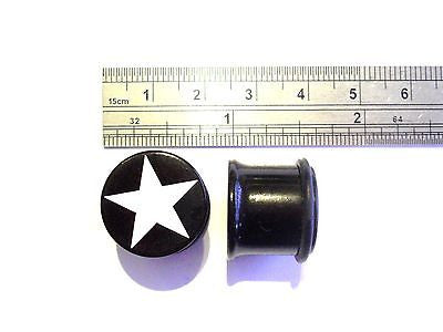 STAR Plugs Tunnels Stretched Ear Lobe Plugs 5/8 inch " - I Love My Piercings!