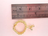 Gold Plated India Style Double Wrap Dangle Nose Cuff Clip No Piercing Needed - I Love My Piercings!