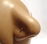 10K Yellow Gold Tiny 1.5mm Ball Nose Pin Stud Bone Ball End 22 gauge 22g - I Love My Piercings!