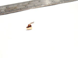 10K Yellow Gold Heart Nose L Shape Pin Stud Post Jewelry 22 gauge 22g - I Love My Piercings!