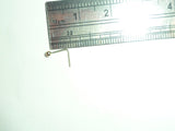 10K Yellow Gold 2mm Ball L Shape Nose Pin Stud Jewelry 22 gauge 22g - I Love My Piercings!