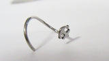 Surgical Steel Anchor Cartilage Seamless Hoop 20 gauge 20g 8mm diameter - I Love My Piercings!