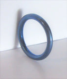 Dark Blue Niobium Seamless Continuous Nose Nostril Hoop Ring 16 gauge 16g - I Love My Piercings!