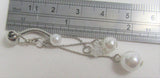 White Pearl Dangle VCH Vertical Clit Clitoral Hood Ring 14 gauge 14g - I Love My Piercings!