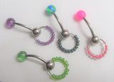 Surgical Steel Hoop Dangle VCH Clitoral Hood Jewelry 14 gauge - I Love My Piercings!