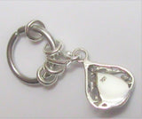 Horizontal Hood Clit Clitoral HCH Opal Filigree Dangle Hoop Ring 16 Gauge 16G - I Love My Piercings!