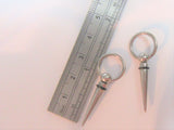 Surgical Steel Hoops with Long Spikes 14 gauge 14g - I Love My Piercings!