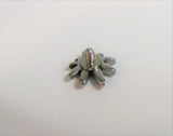 Dermal Anchor Pot Leaf Top 14 gauge - I Love My Piercings!