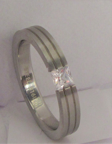 Size 13 Stainless Surgical Steel Ring / 4mm Width - I Love My Piercings!