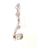 Pink Crystal Drop Catch Dangle Barbell Bar VCH Jewelry Clit Clitoral Hood Ring 14 gauge - I Love My Piercings!