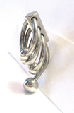 Surgical Steel Triple Hoop Dangle Barbell VCH Clit Clitoral Hood Ring 14 gauge - I Love My Piercings!