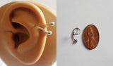 Surgical Steel Helix Cartilage Barbell Stud Ring Twisted Hoop 20 gauge 20g - I Love My Piercings!
