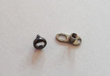 Micro Dermal Titanium Grade 23 Anchor Base Foot Black 3mm Crystal 14 gauge 14g - I Love My Piercings!
