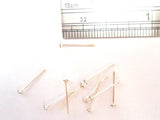 10 Sterling Silver Claw Set Tiny Diamond cz Crystal Nose Studs 22 gauge - I Love My Piercings!
