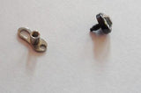 Micro Dermal Titanium Grade 23 Anchor Base Foot Black 4mm Crystal 14 gauge 14g - I Love My Piercings!
