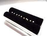 10 Sterling Silver Claw Set Tiny Diamond cz Crystal Nose Studs 22 gauge - I Love My Piercings!