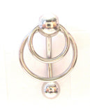 Surgical Steel Double Hoop Dangle Barbell VCH Clit Clitoral Hood Ring 14 gauge - I Love My Piercings!