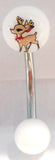 Reindeer Christmas Xmas Curved Barbell Bar VCH Jewelry Clit Clitoral Hood Ring 14 gauge 14g - I Love My Piercings!